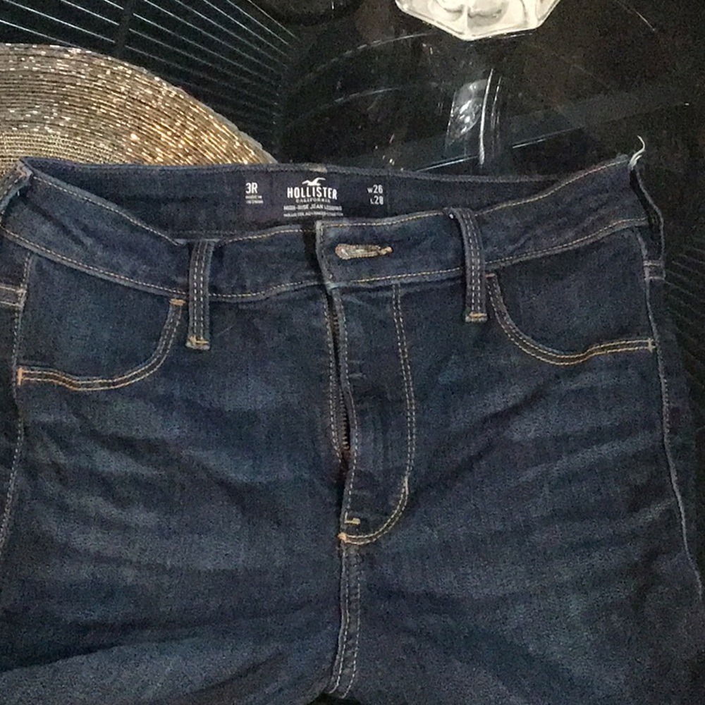 Dark Blue Denim Jeans